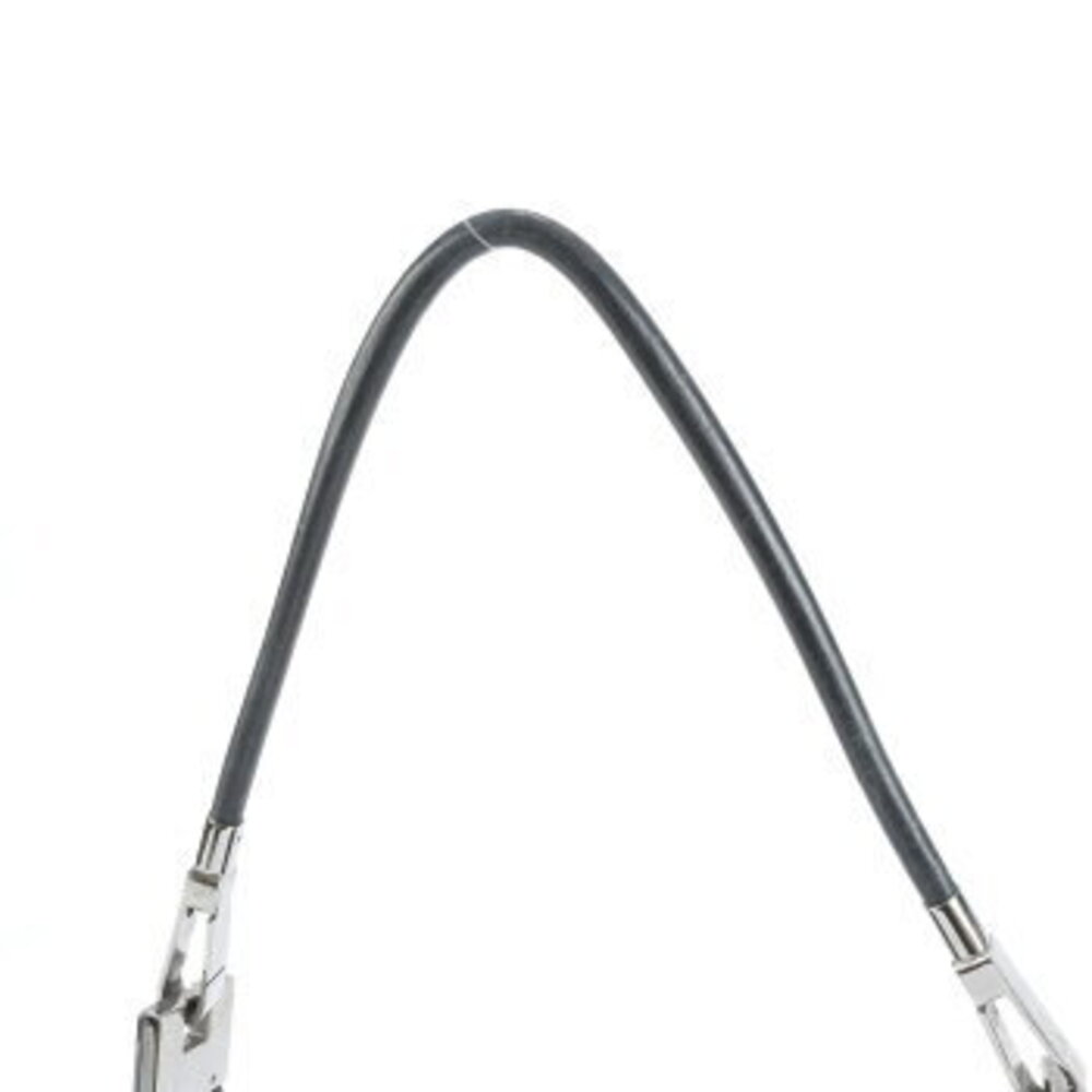 Gucci leather Shoulder Bag tote black ERE - Picture 2 of 9